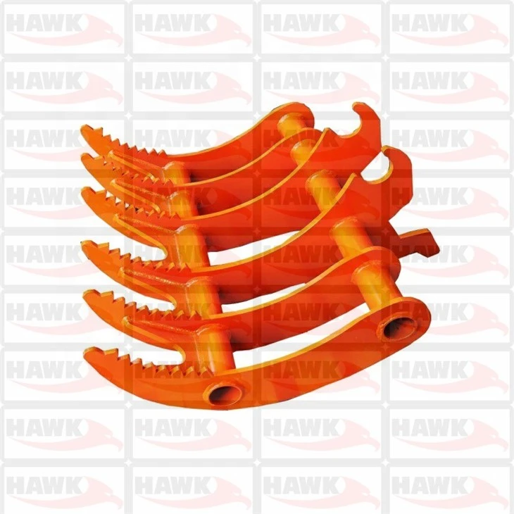Hawk06 Excavator Stick Rake