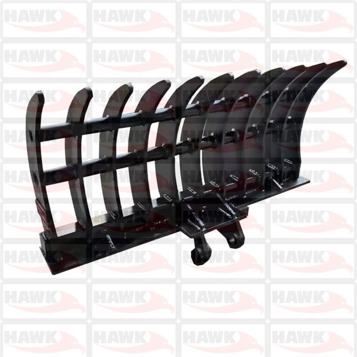 Hawk06 Excavator Stick Rake